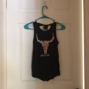 Adorable floral tank top